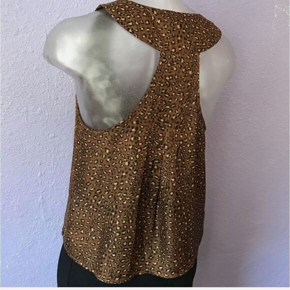 Cheetah Leopard Print Racerback Tank Top - Picture 7 of 7